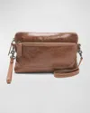 Frye Melissa Wallet Crossbody Bag In Cognac