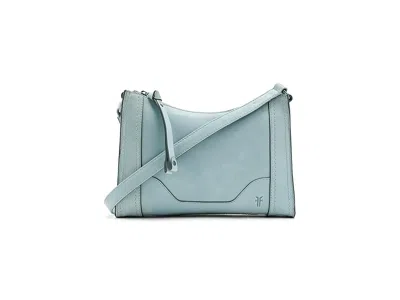 Frye Melissa Zip Crossbody Cross Body Handbags Cream Metallic 1: One Size In Blue