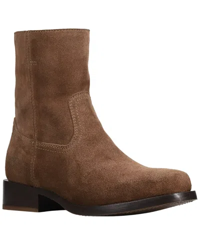 Frye Men's Campus Inside Round-toe Ankle Boots In Brown