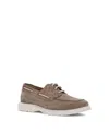 Frye Men's Connor Suede Boat Shoes In Brown