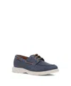 Frye Connor Boat Shoe In Purple