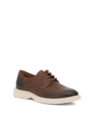 Frye Men's Connor Oxford Leather Shoe In Chocolate