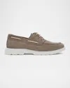 Frye Men's Connor Suede Boat Shoes
