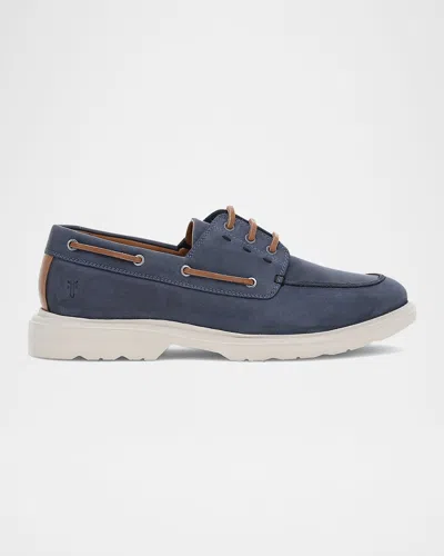 FRYE MEN'S CONNOR SUEDE BOAT SHOES