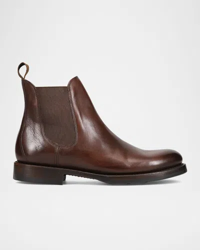 FRYE MEN'S DYLAN LEATHER CHELSEA BOOTS