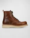 Frye Hudson Work Boot In Saddle