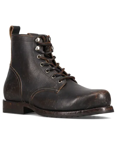 Frye Men's Hudson Round-toe Work Boots In Black