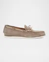 Frye Mason Boat Shoe In Mushroom