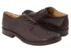 Frye Men's Oliver Oxfords In Dark Brown Tumbled Full Grain Leather In Multi