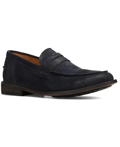 Frye Men's Tyler Flex Penny Slip-on Loafers In Blue