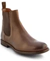 Frye Tyler Flex Chelsea Boot In Tan Leather