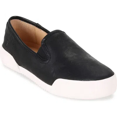 Frye Mia Slip-on Sneaker In Black