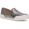 Frye Mia Slip-on Sneaker In Dark Pewter