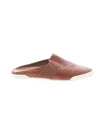 Pre-owned Frye Mule/clog In Brown