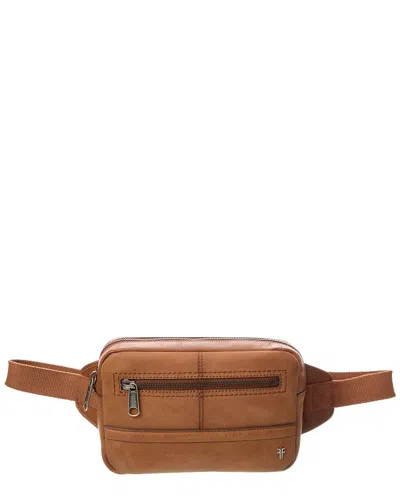 Frye Nash Leather Sling Bag In Brown
