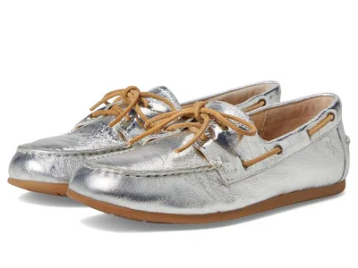 Frye Naya Boat Shoes In Gray