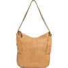 Frye Nora Convertible Backpack Hobo Bag In Sand