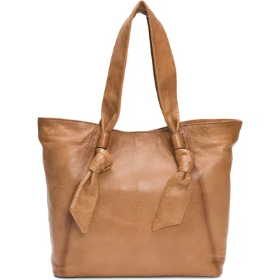 Frye Nora Knotted Tote Bag In Sand