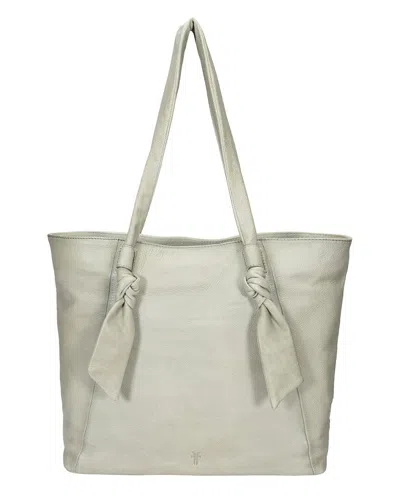 Frye Nora Leather Knotted In White