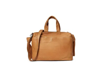 Frye Nora Satchel Satchel Handbags Beige: One Size In Sand