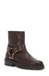 Frye Olivia Harness Bootie In Brown