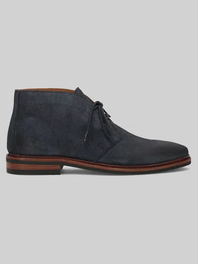 Frye Paul Chukka Lace-up Boots In Blue