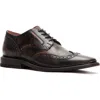 Frye Men's Paul Leather Wing-tip Derby Shoes In Black Leather