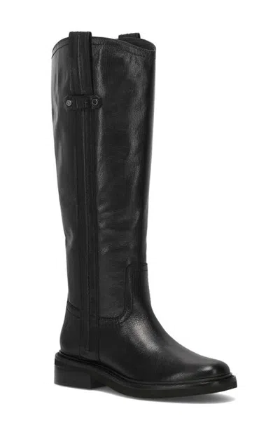 Frye Phoebe Leather Tall Boot In Black