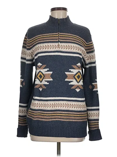 Pre-owned Frye Pullover Sweater In Blue