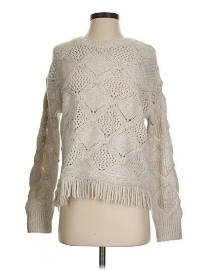 Pre-owned Frye Pullover Sweater In Silver