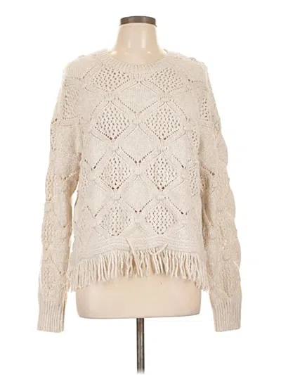 Pre-owned Frye Pullover Sweater In White
