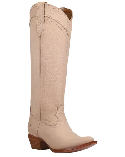 Frye Sacha At-the-knee Leather Boot In Burgundy