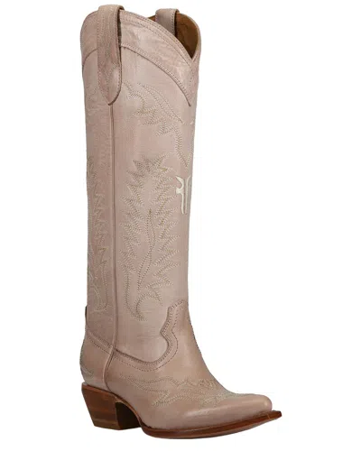 FRYE FRYE SACHA FEATHER DECO LEATHER BOOT