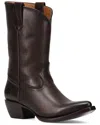 Frye Sacha Mid Pull-on Leather Boot In Brown