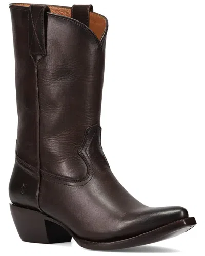 FRYE FRYE SACHA MID PULL-ON LEATHER BOOT