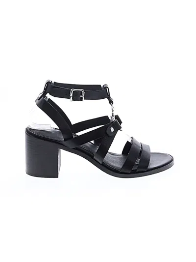 Pre-owned Frye Sandals In Black