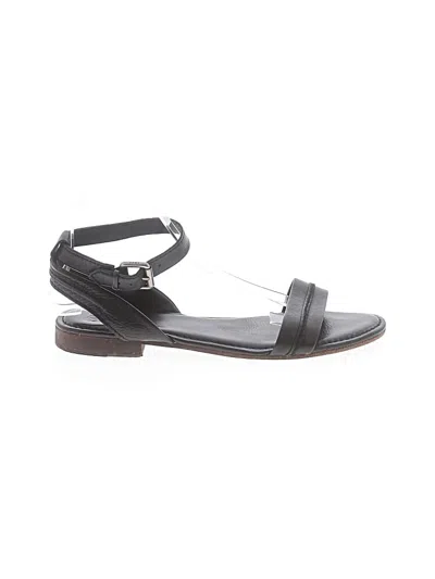 Pre-owned Frye Sandals In Black
