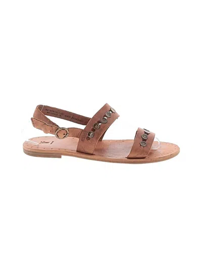 Pre-owned Frye Sandals In Brown