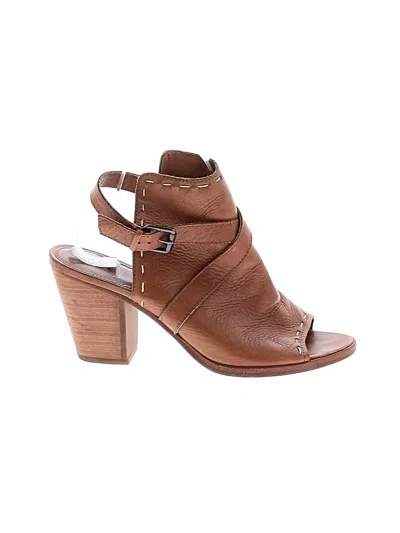 Pre-owned Frye Sandals In Brown