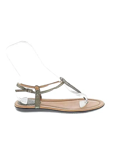 Pre-owned Frye Sandals In Green