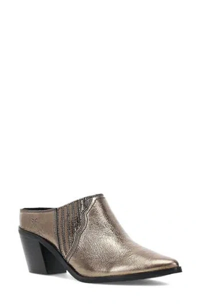 Frye Sara Pointed Toe Mule In Brown