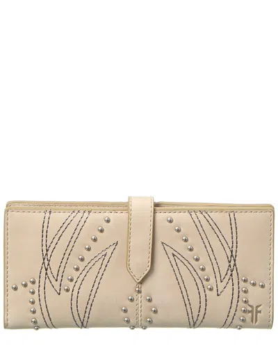 Frye Sara Slim Leather Wallet