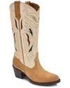 Frye Shelby Deco Stitch Western Boot In Brown