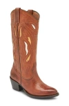 Frye Shelby Deco Stitch Western Boot In Multi