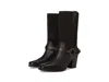 Frye Shiloh Harness Belted In Black