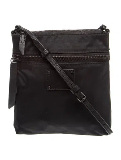 Pre-owned Frye Signature Shoulder Bag In Black