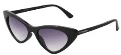 Frye Smoke Cat Eye Ladies Sunglasses 10260335.lts Blksmk 58 In Black