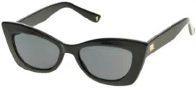 Frye Smoke Cat Eye Ladies Sunglasses 10266419.com Blksmk 51 In Black