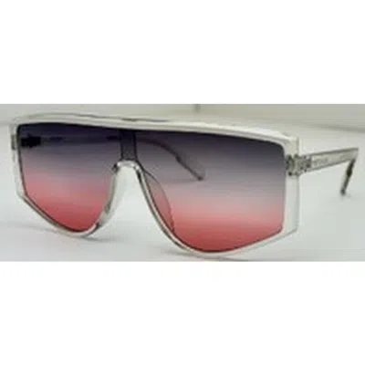 Frye Smoke Gradient Shield Ladies Sunglasses 10260433.com Grysmk In Transparent