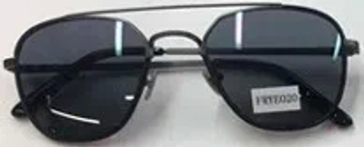 Frye Smoke Pilot Unisex Sunglasses 10254885.fry Gunsmk In Black